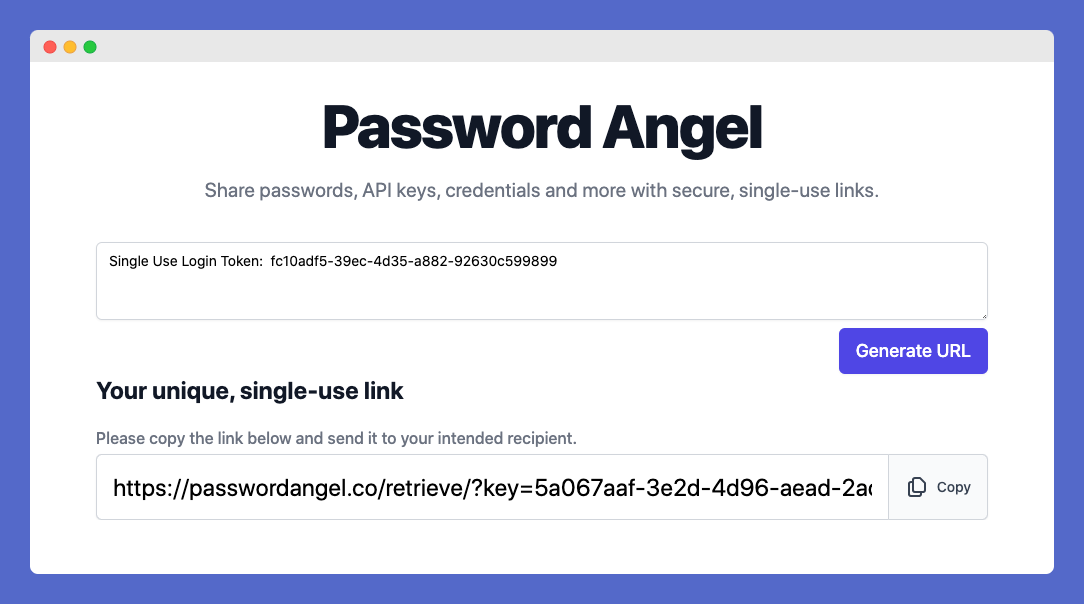 Projects - Password Angel